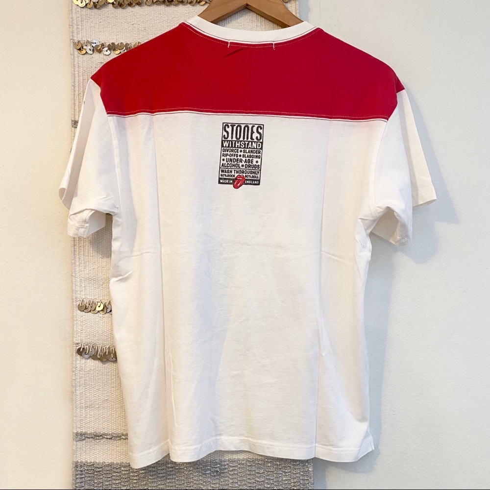 DAYDREAMER NWT Rolling Stones Retro Band Tee White - Picture 5 of 6